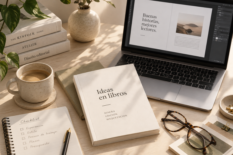 Diseñador editorial freelance en España: qué mirar antes de contratar