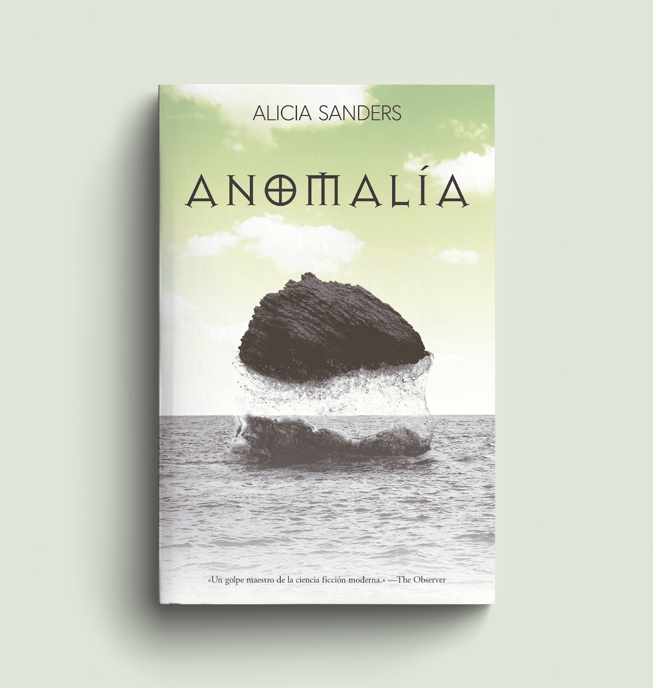 Science fiction book cover designed in Photoshop